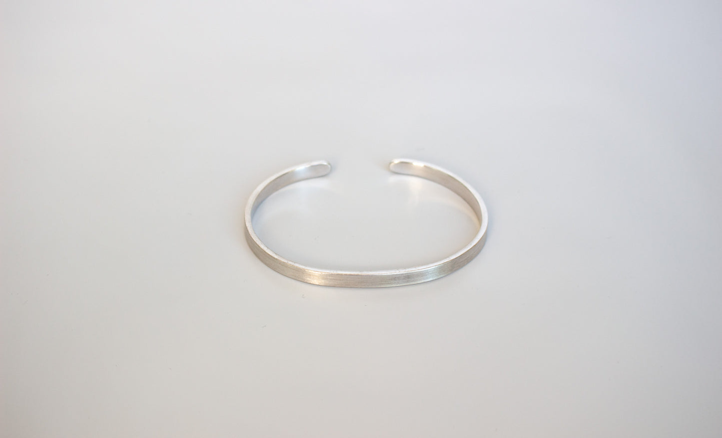 18g 925 Sterling Silver Brushed Cuff