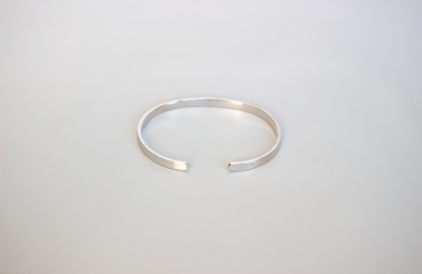 18g 925 Sterling Silver Brushed Cuff