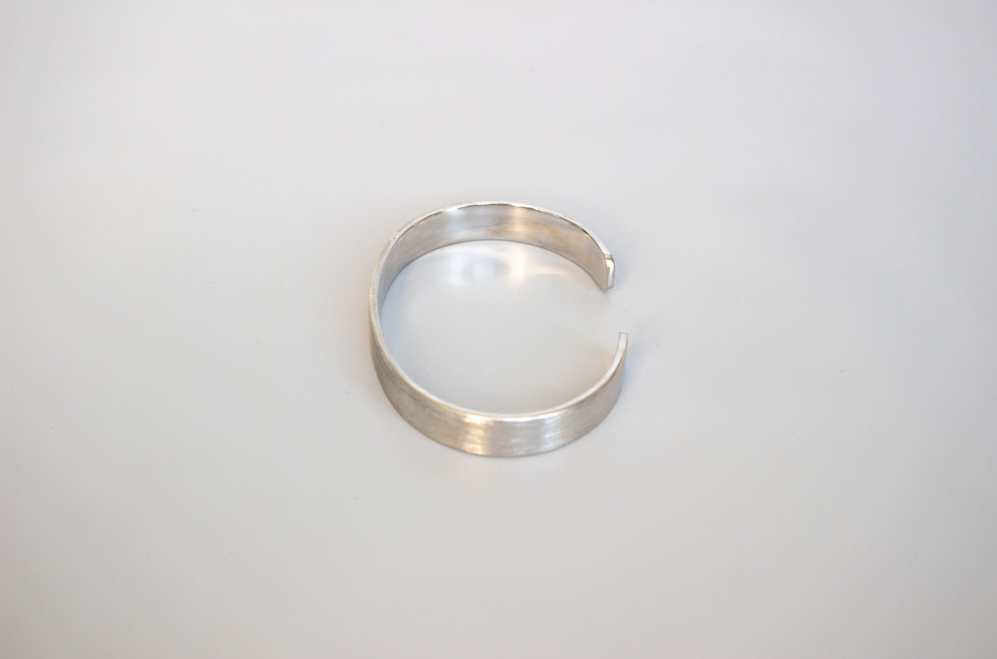 35g 925 Sterling Silver Brushed Cuff