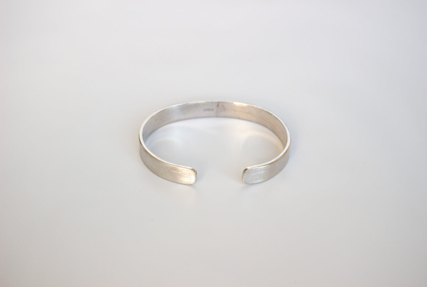 35g 925 Sterling Silver Brushed Cuff