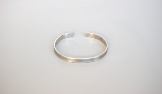 24g 925 Sterling Silver Brushed Cuff