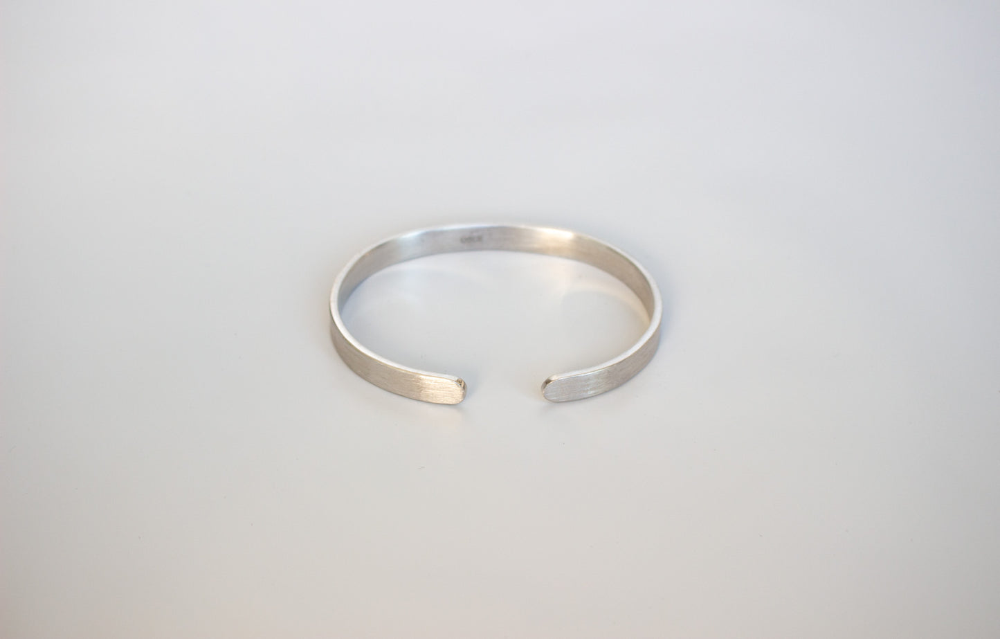 24g 925 Sterling Silver Brushed Cuff